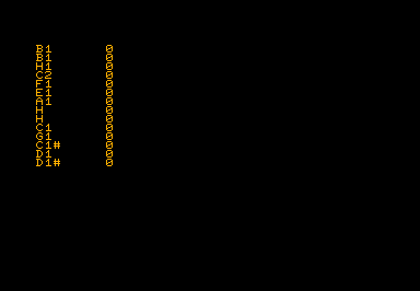 [Utility] M1 Orgel game screenshot for Commodore PET